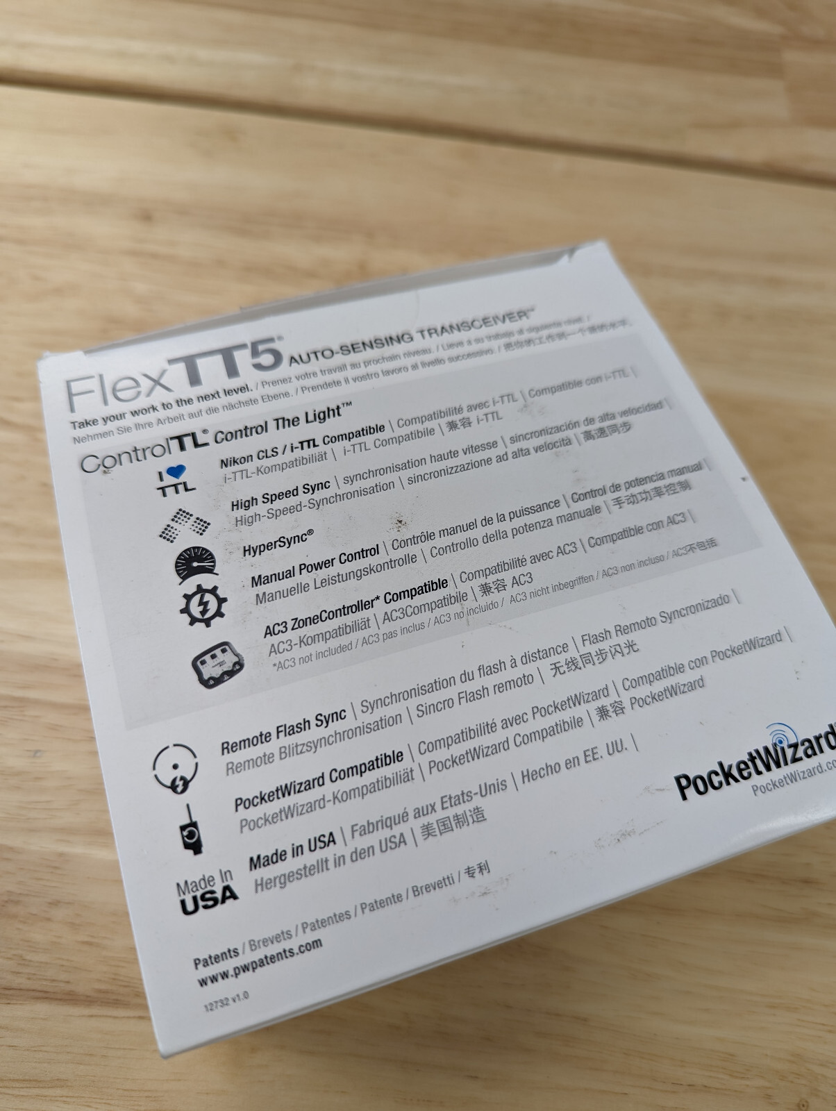 pocketwizard flexTT5 ttl/hss