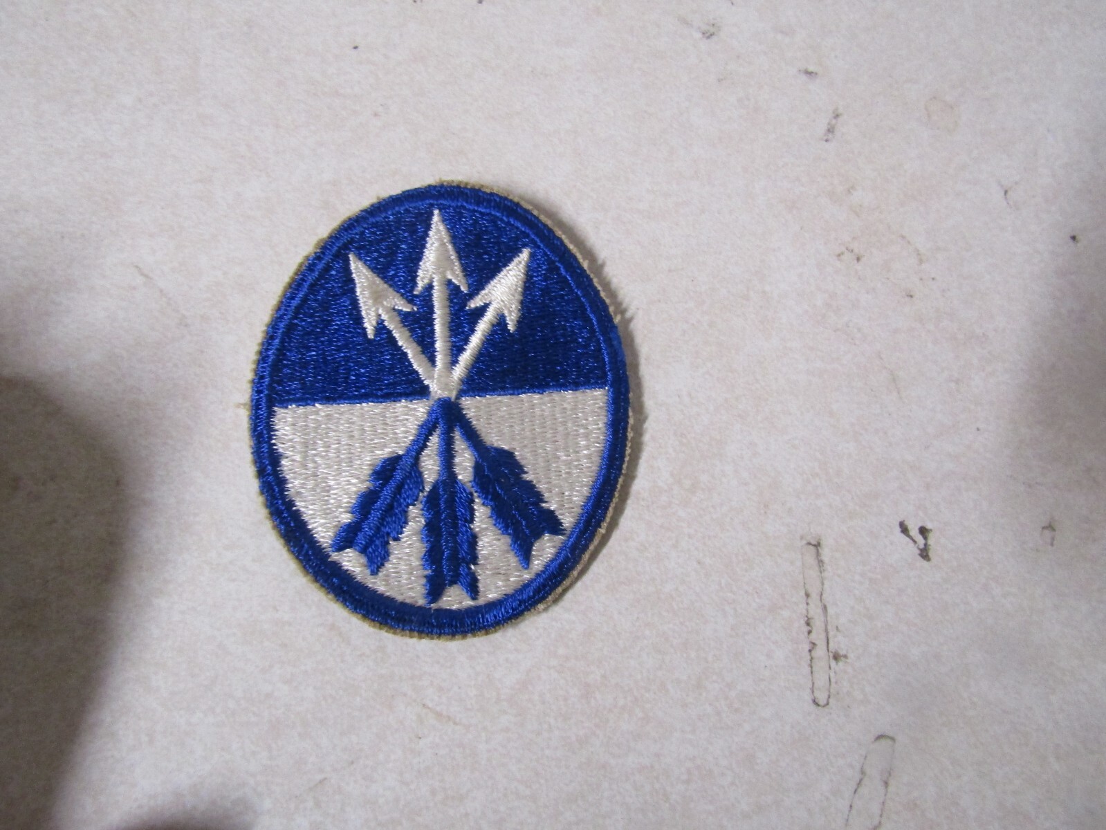 MILITARY PATCH OLD ORIGINAL WW2 ERA US ARMY 23RD CORPS