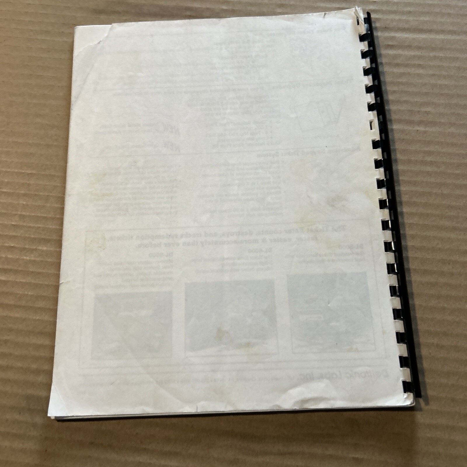 POPCORN BAY TEK arcade game manual