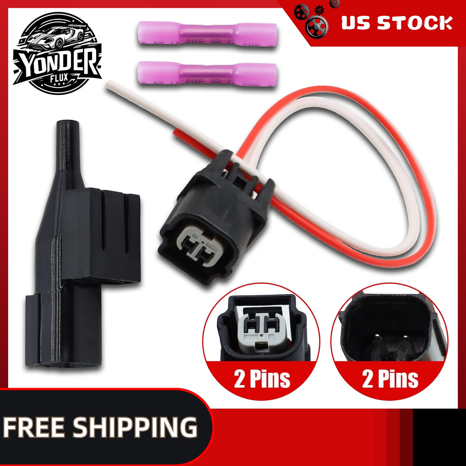 Ambient Air Temperature Sensor W/Plug Pigtail for Honda Accord Civic 80525TBAA01