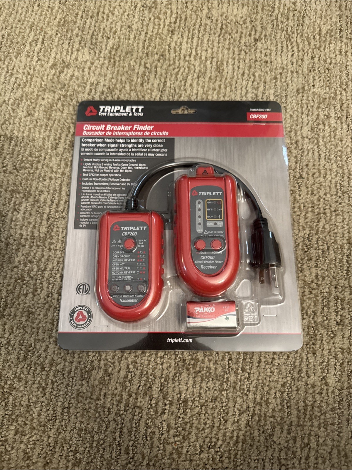 Triplett CBF200 Circuit Breaker Finder