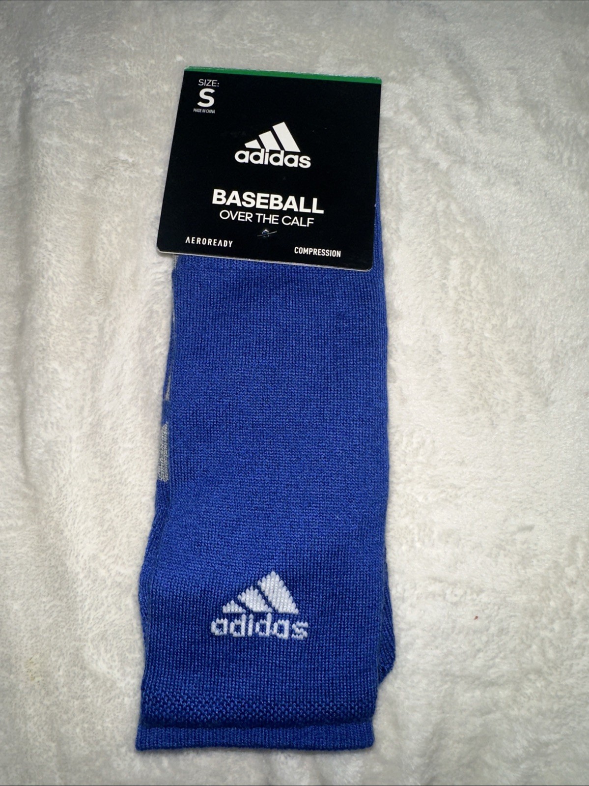 adidas Baseball Over The Calf Aeroready Compression Socks Size Small 1 Pair