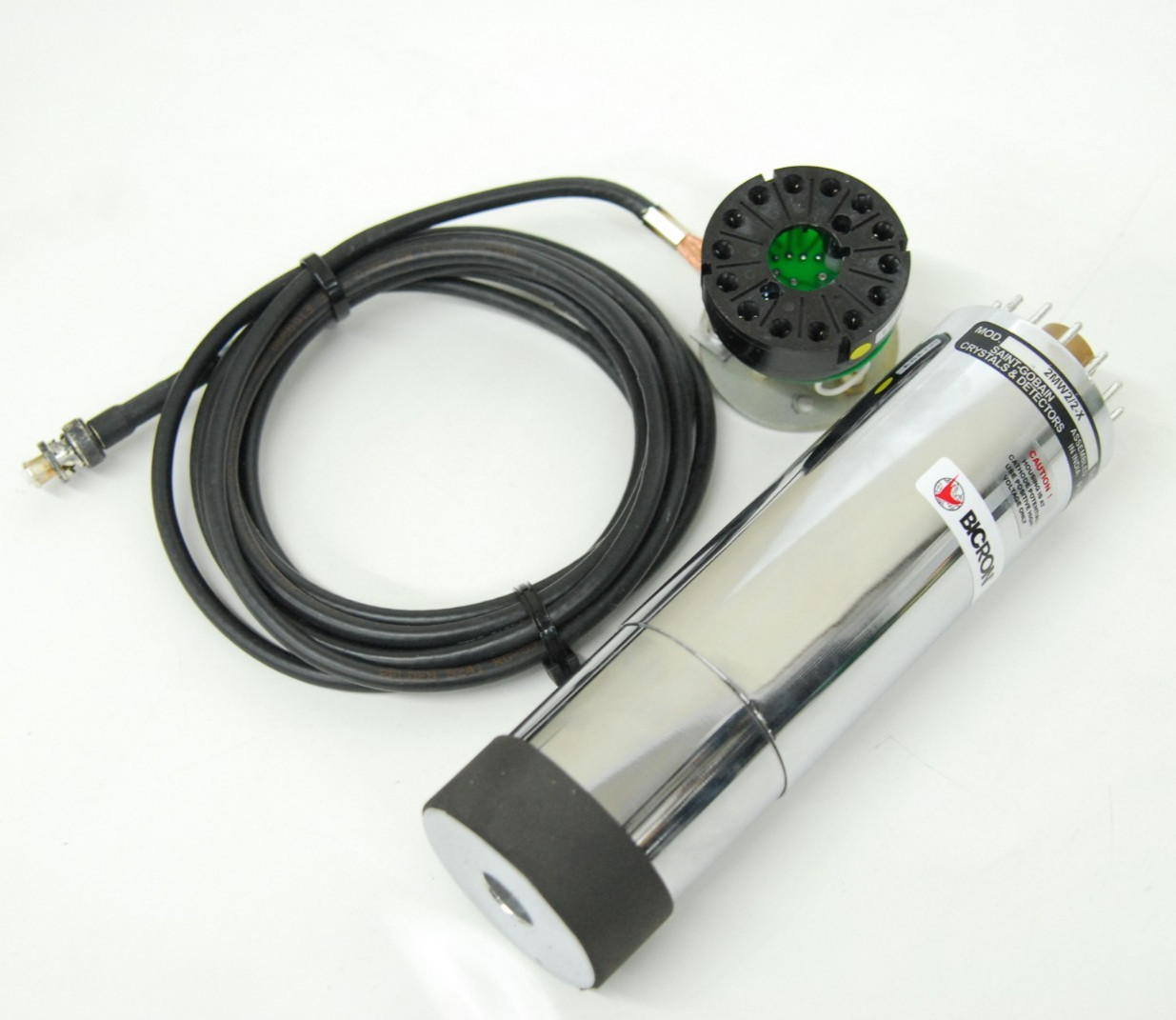 Bicron Saint-Gobain 2MW2/2-X IA-8183 2"x2" NaI(Tl) Scintillation Detector Probe