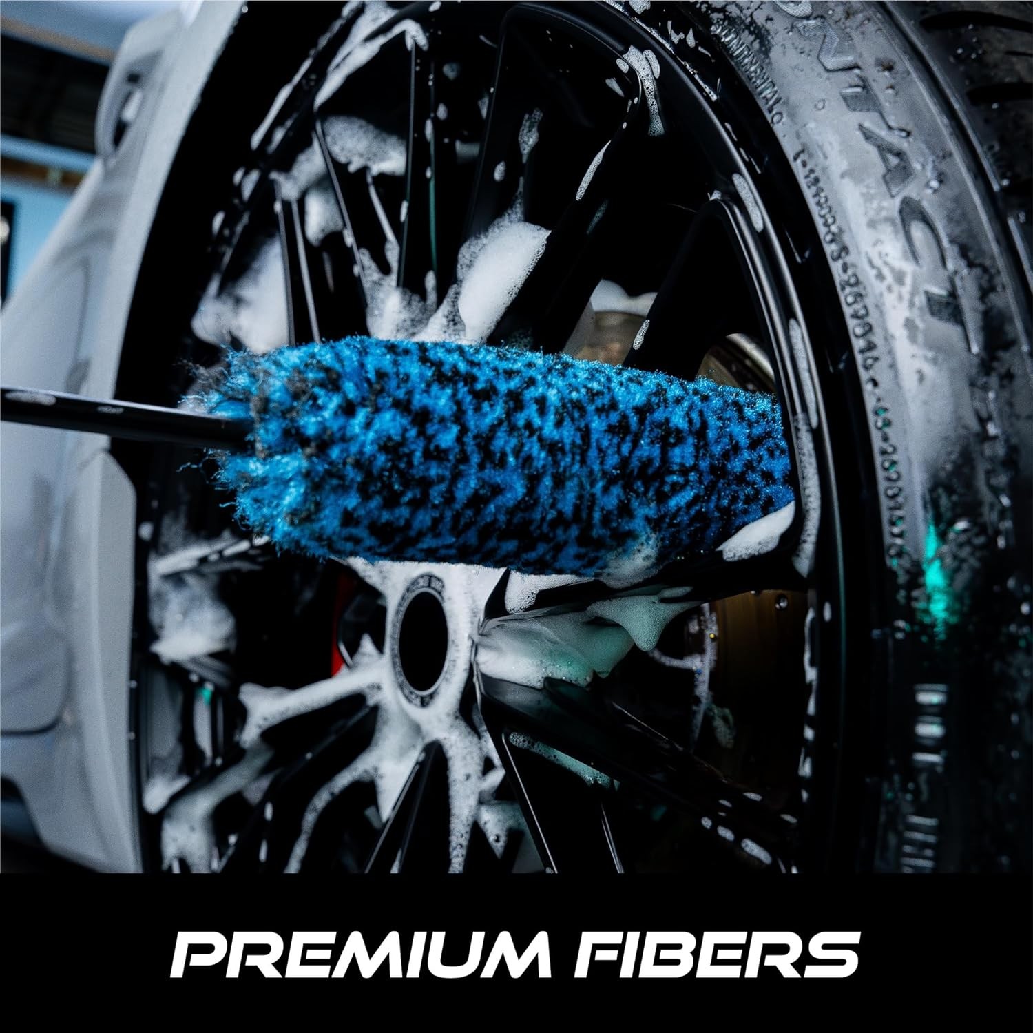 VIKING Wheel Brush Set, Cleaner and Barrel Kit, Includes Teal