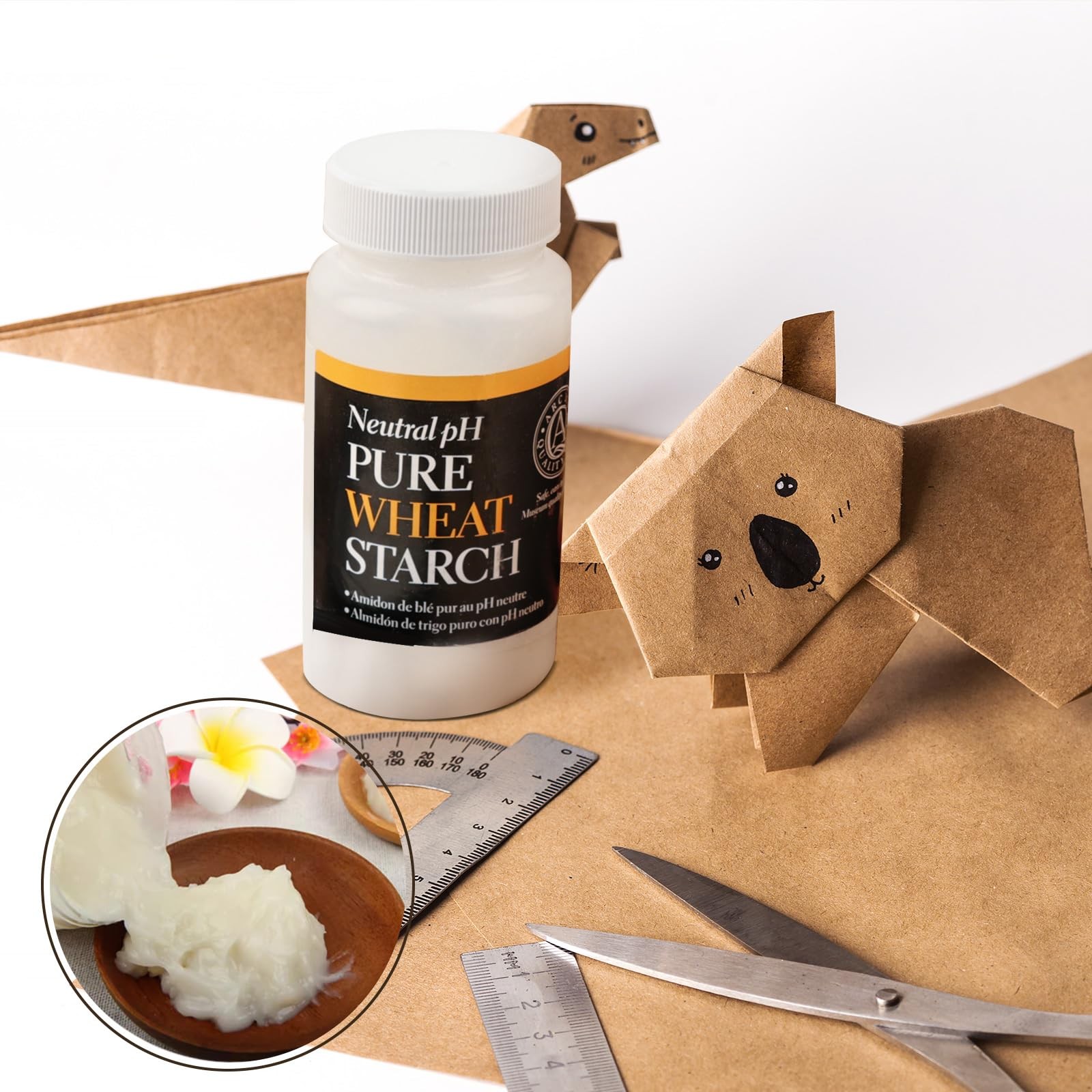 Pure Wheat Starch Adhesive 2 oz Clear Custom LIN-L615-1002