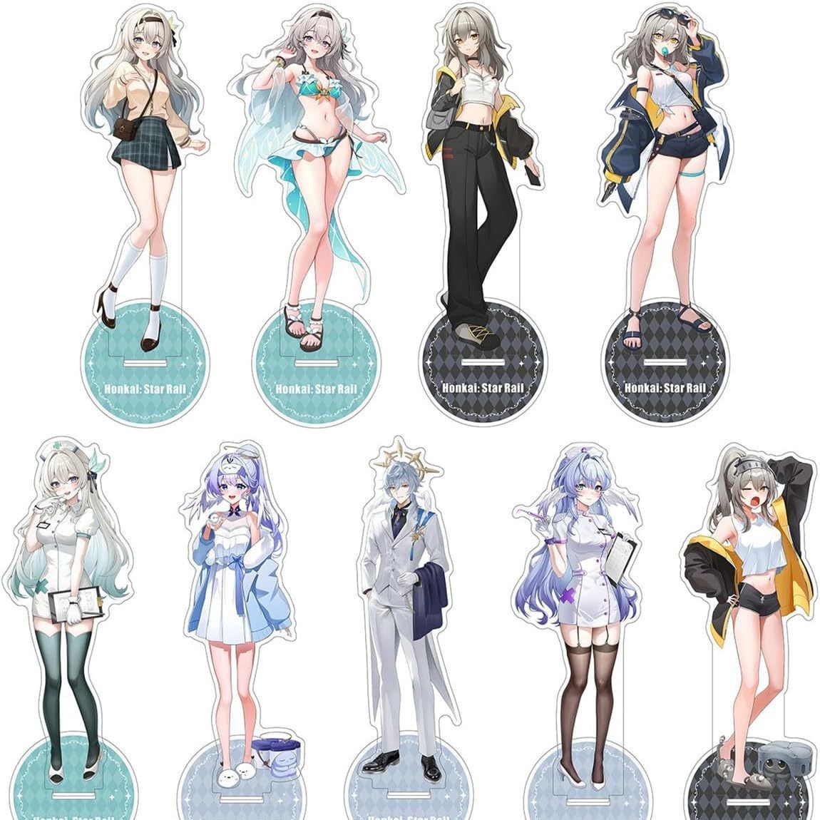 Figure Model Stand Honkai: Star Rail Acrylic . Standing Plate Ornament Gifts
