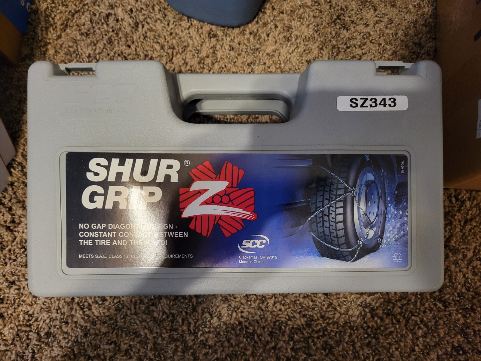 Security Chain Company SZ343 Super Z Tire Traction Chain - BRAND NEW