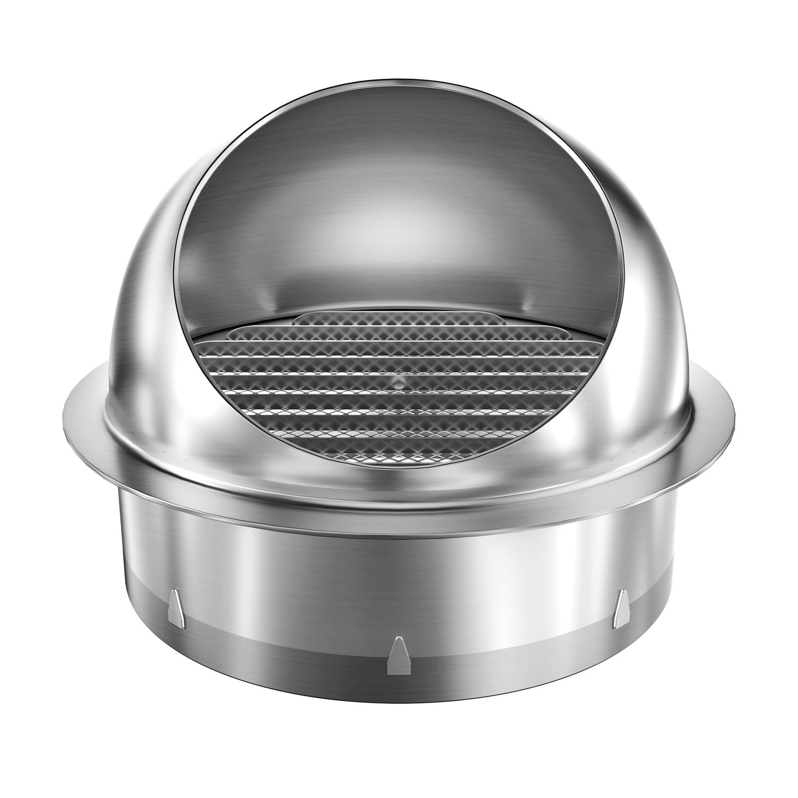 3 Inch Dryer Vent Cover Stainless Steel Round Exhaust Grill Ventilation Outle...