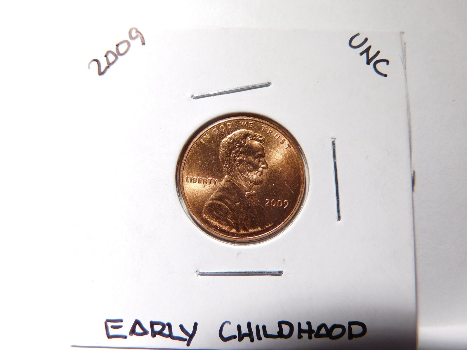 2009 Uncirculated  Lincoln Cent/Penny-Early Childhood
