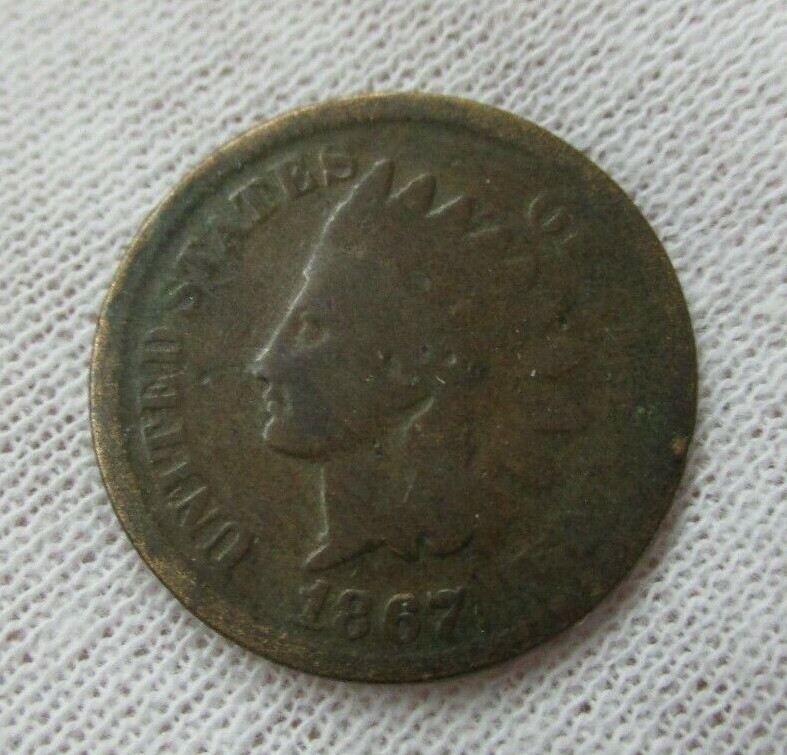 1867 Indian Cent G (INV27)