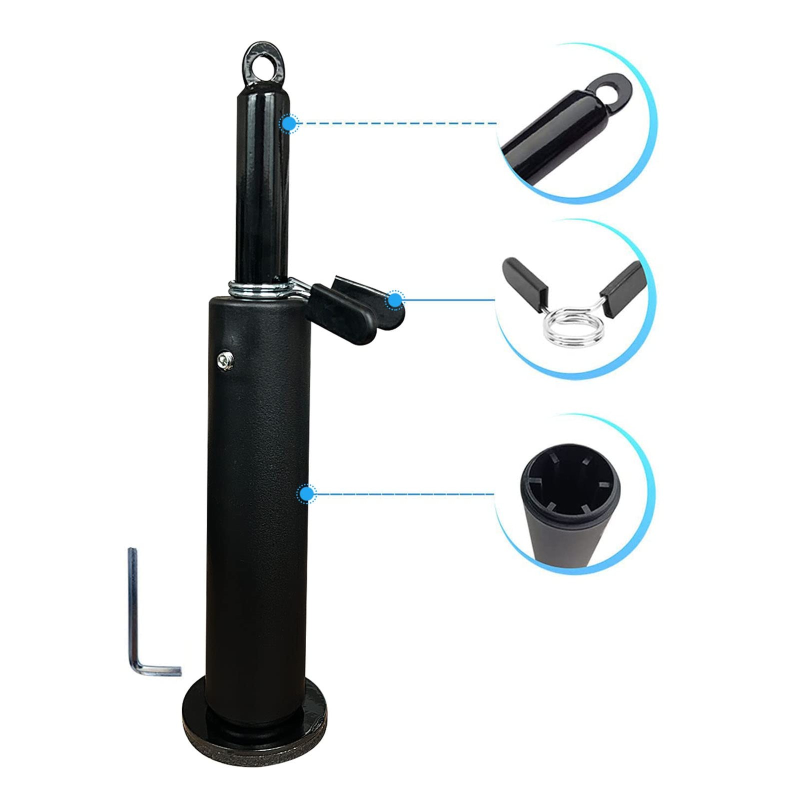 Fitness Loading Pin for LAT Pulldown Cable Pulley System, Cable Machine Attac...