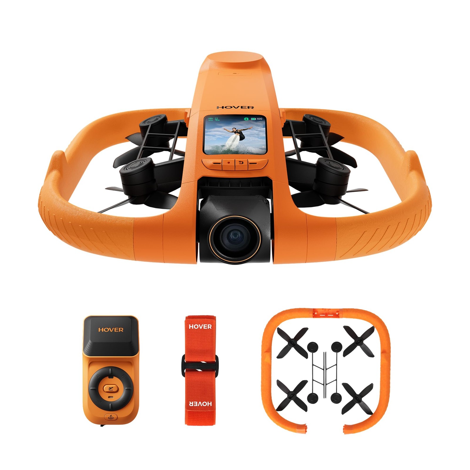 HOVERAir AQUA IP67 AI 4K 10bit HDR 1 1 28 CMOS  Basic Pack