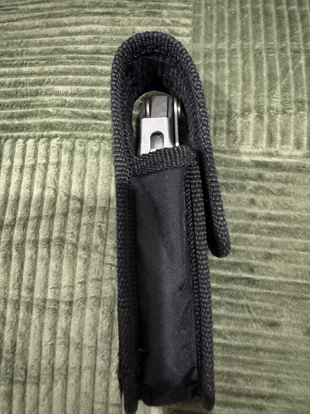 Gerber Stainless Steel Multi-Tool Plier Ruler Silver with Sheath