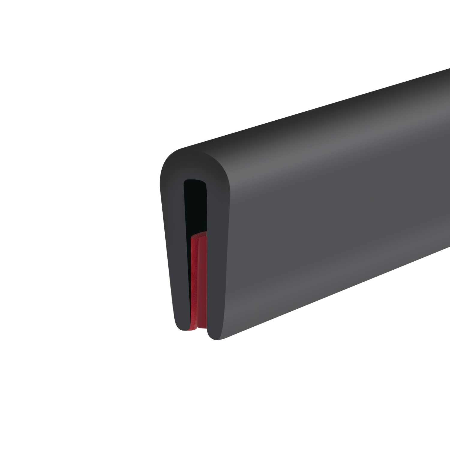 Rubber Edge Trim, SelfAdhesive Rubber Edge Trim, Edge Protector for Sheet Met...