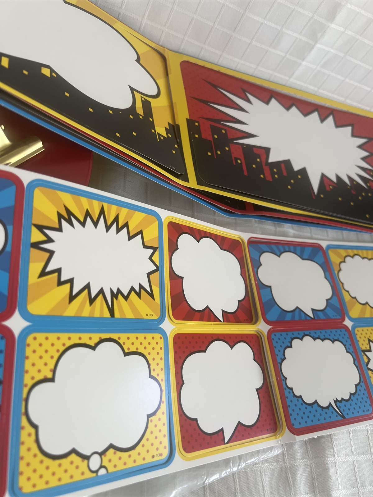 Teacher Created Resources Calling All Superheroes Mini Bulletin Board Set