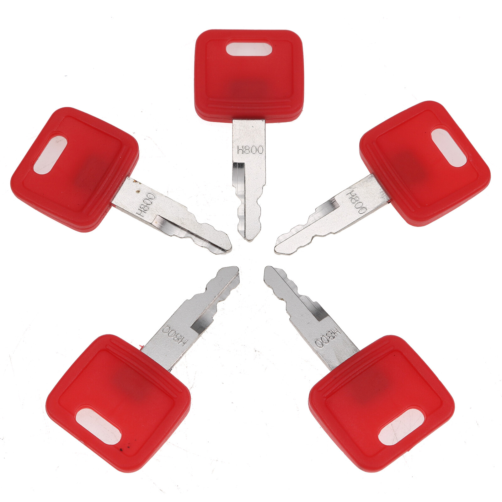 5X Keys AT194969 H800 AT147803 for John Deere 110 120 180 210 135G 160LC 200G