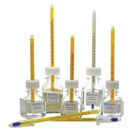 Thermco Accam0401s Liquid In Glass Thermometer, 10 To 30C