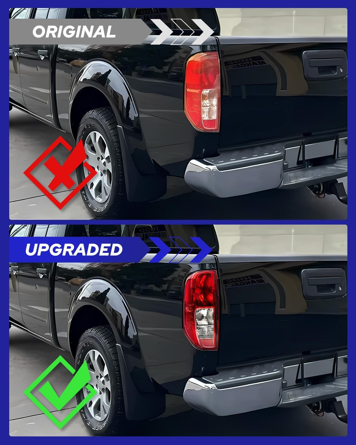 Driver Side Tail Light for 2005-2021 Nissan Frontier 2009-2012 Suzuki Equator