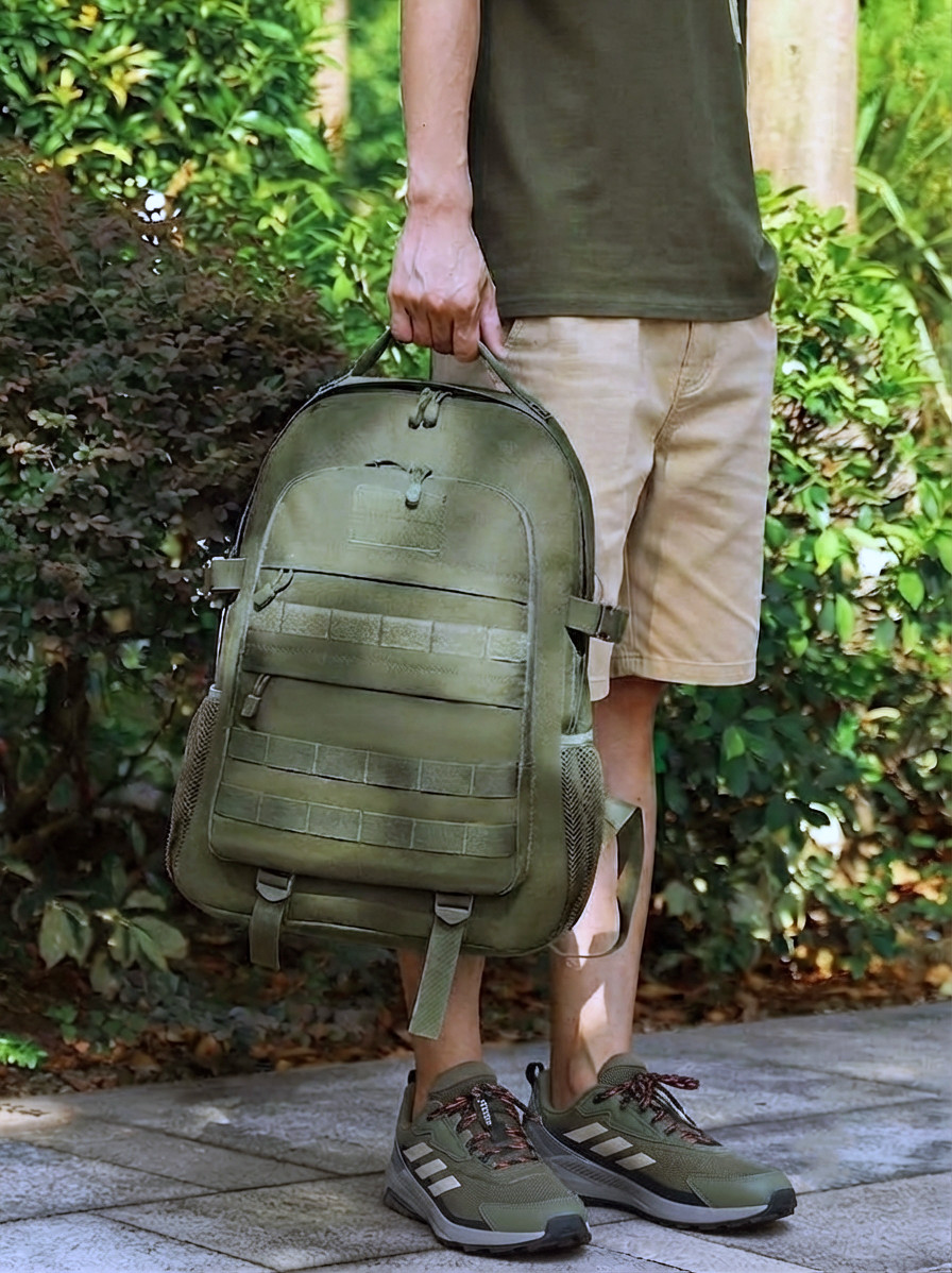 37L Large Capacty Tactical Backpack Daypack Bug Out Bag Hiking Camping Travel
