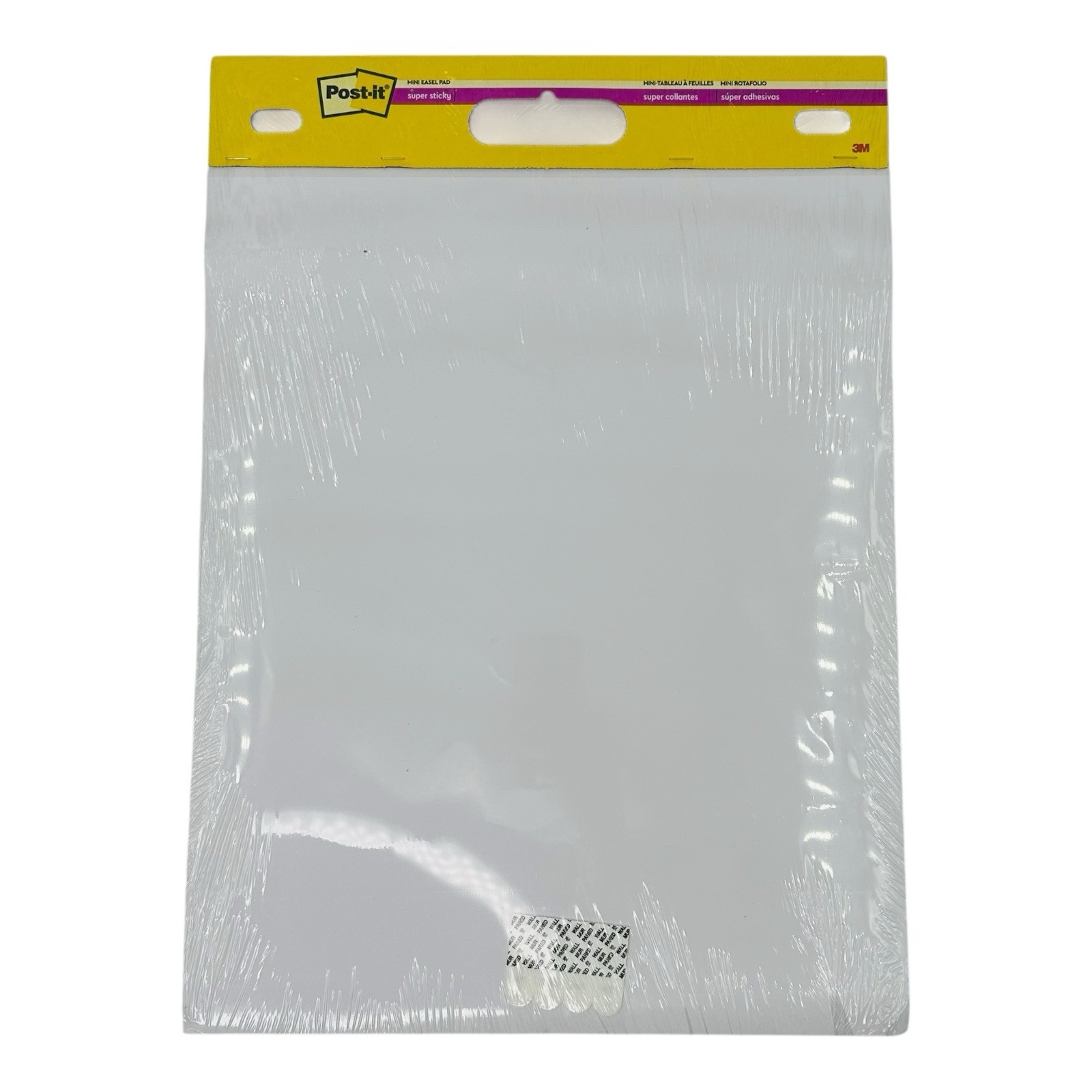 3 Pads Post-it Self-Stick Mini Easel Pad 15" x 18" White 20 Sheets/Pad