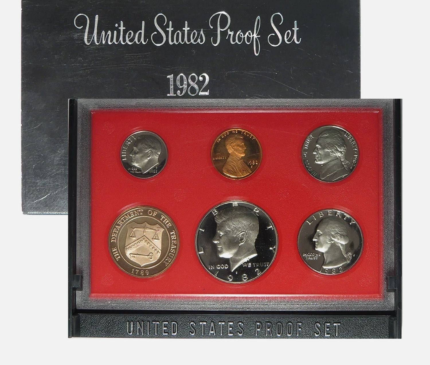 1982 S Proof Set US Mint Original Government Packaging Free shipping #1660
