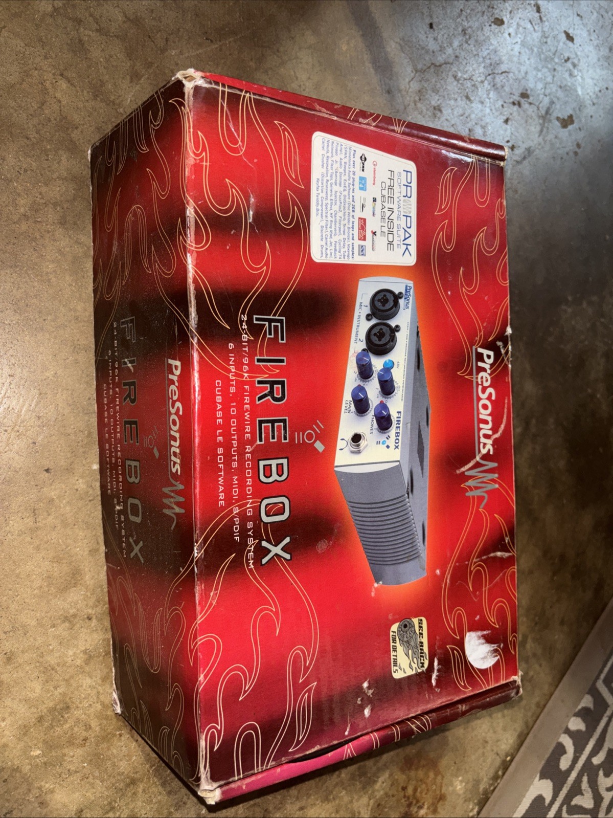 PreSonus Firebox Firewire Recording Interface With Box