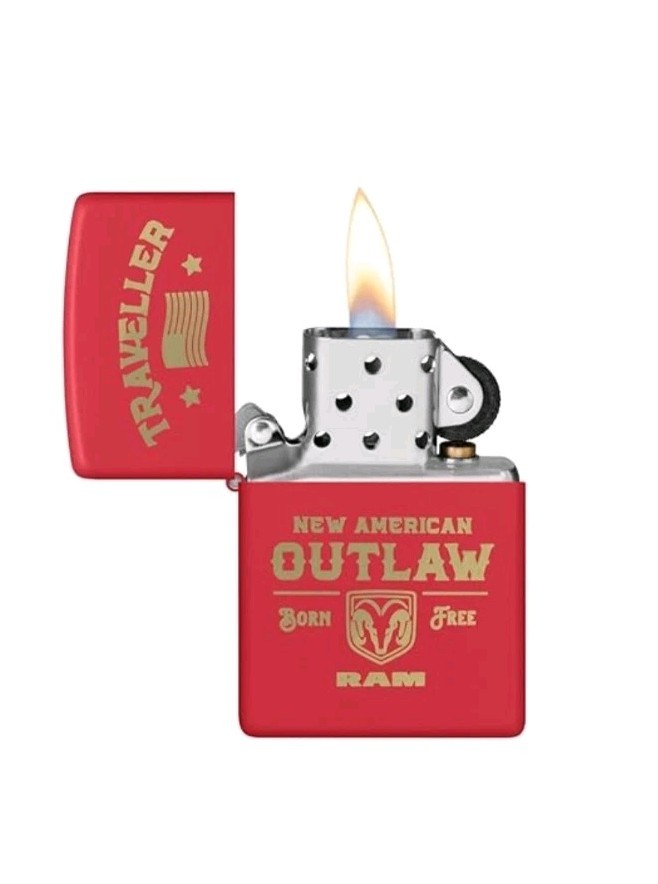 Zippo Ram Traverler Design Lighter