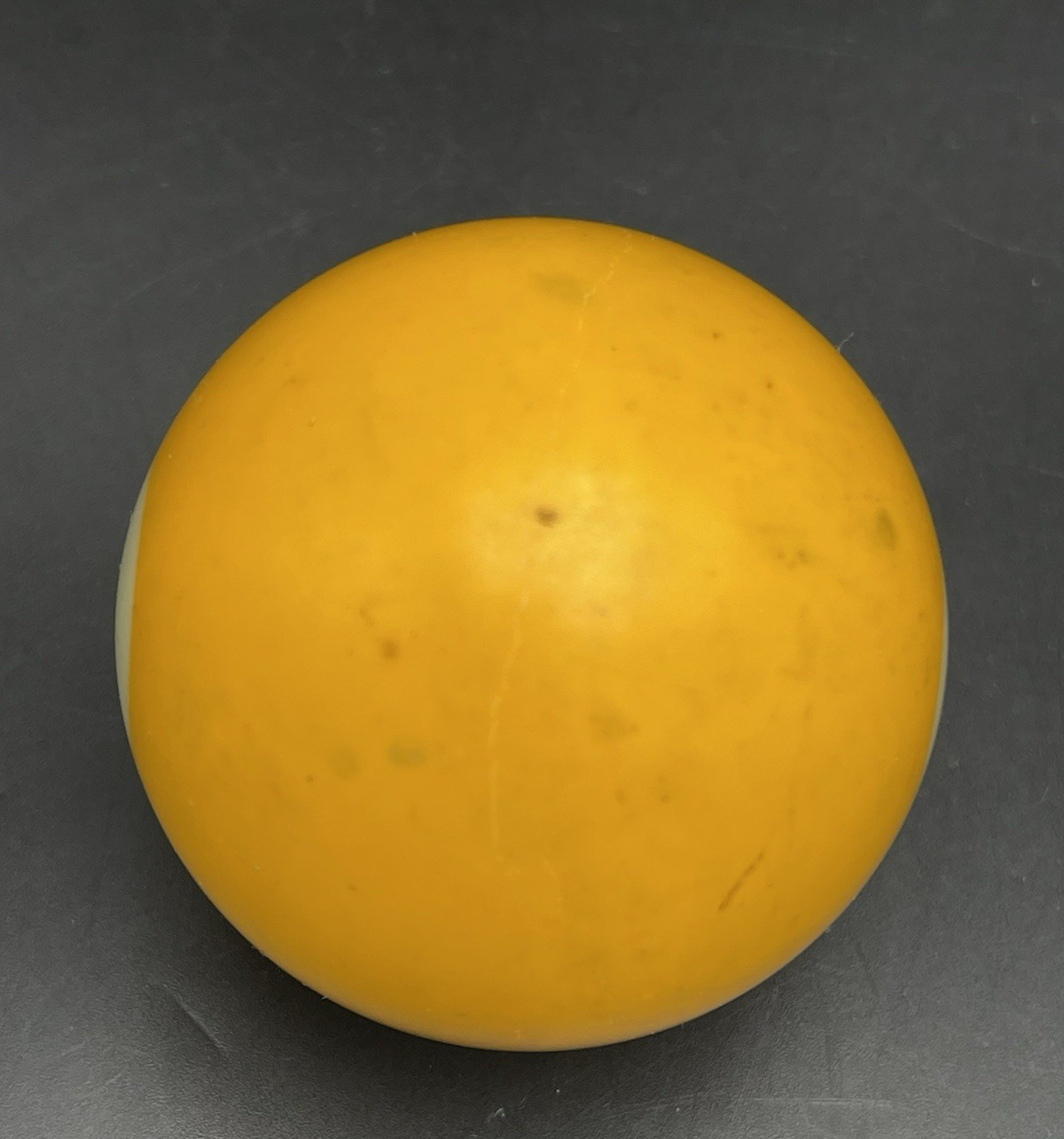 Vintage 2 1/4" Billiard Ball Pool Ball Replacement Ball Solid #1 Yellow