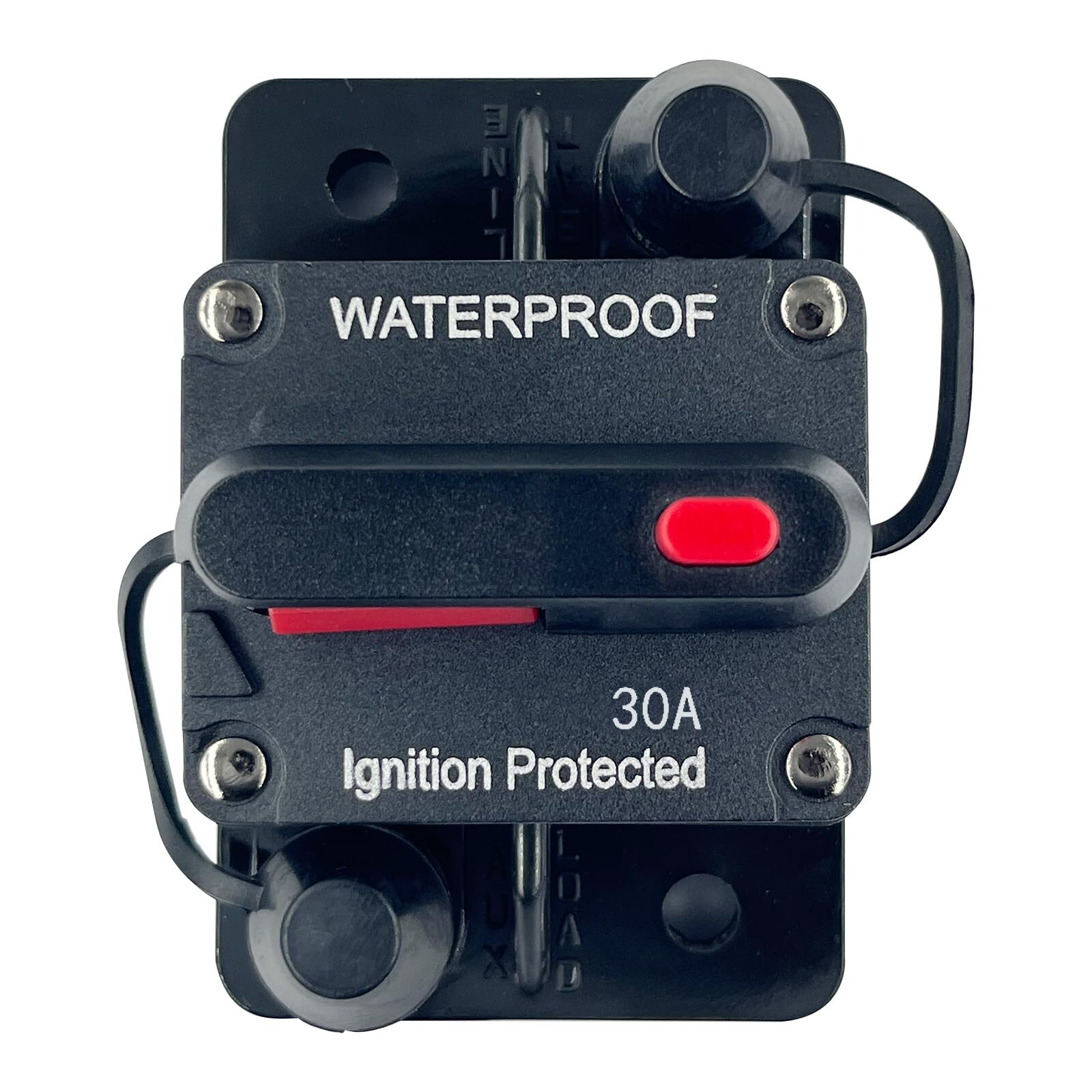 30Amp Circuit Breaker 12V-48V DC for Boat Trolling Motor Marine ATV Trailer