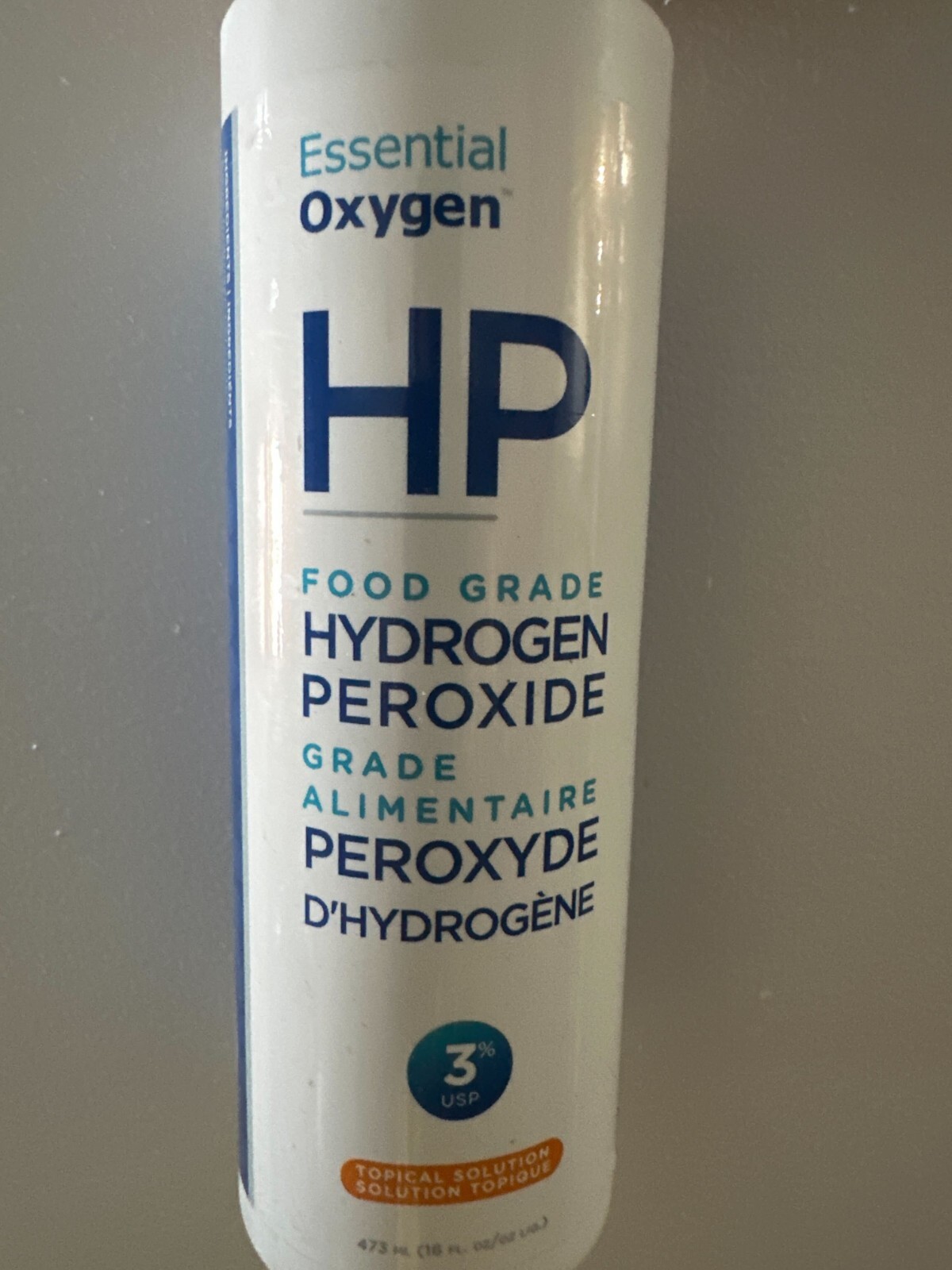 Essential Oxygen Food Grade Hydrogen Peroxide 16oz Exp 10/23