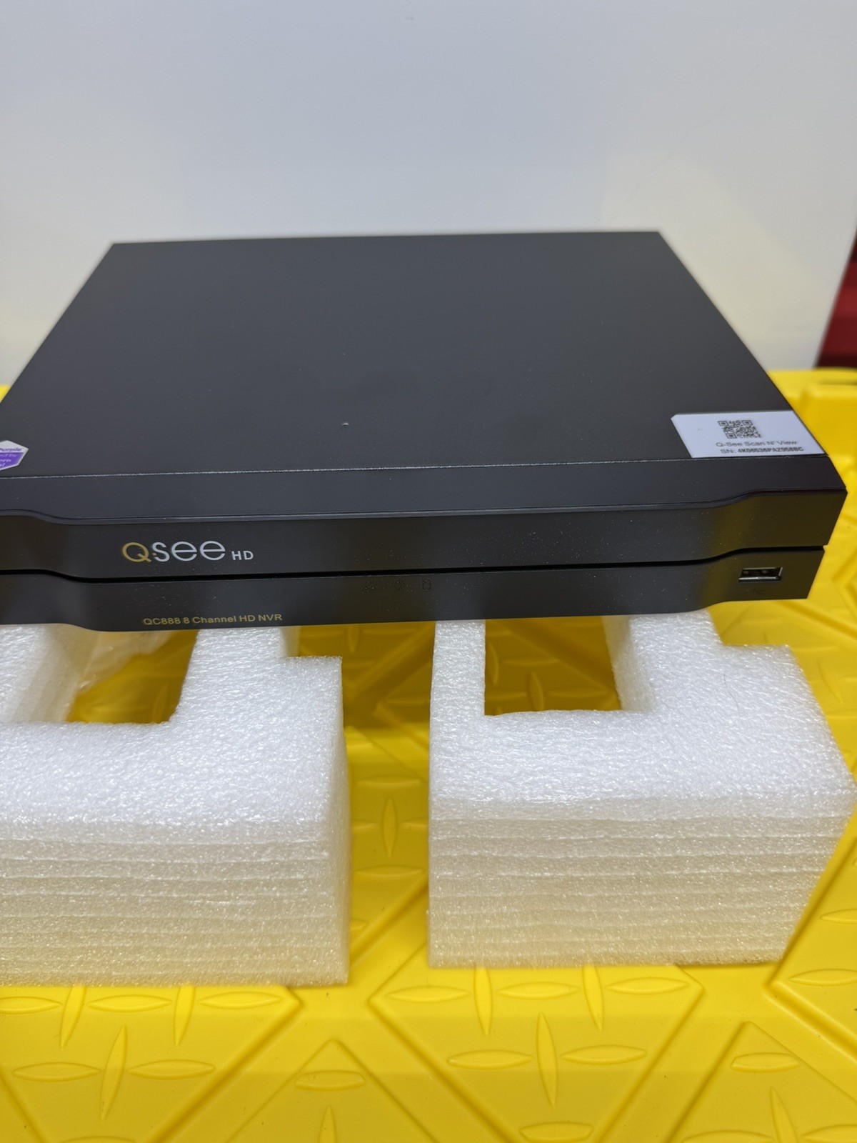 Qsee Network Video Recorder 2TB hard drive