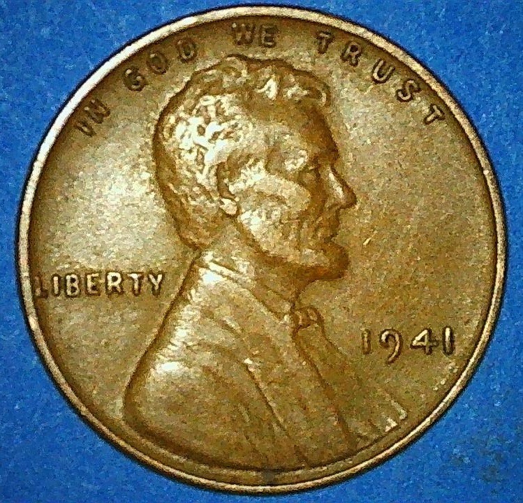 EXTREMELY RARE 1941 Pennsylvania Lincoln Wheat Back Brown Copper 1 Cent Penny