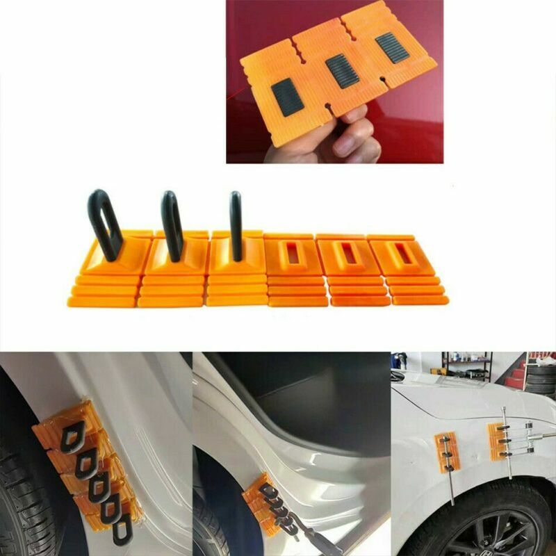 4Pcs Car Body Hail Glue Puller Tabs Pulling Paintless-Dent Repair Removal Tool