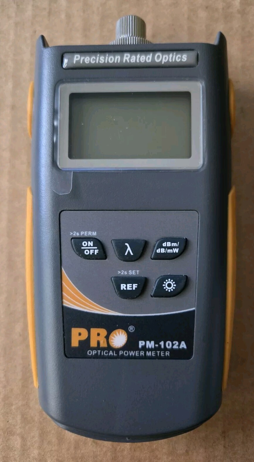 Precision Rated PM-102A Optical Power Meter