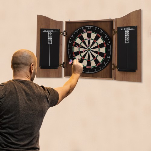 Dartboard Cabinet Classic Cabinet Dart Boards Dartboard Kit Wall-mounted+6* Dart