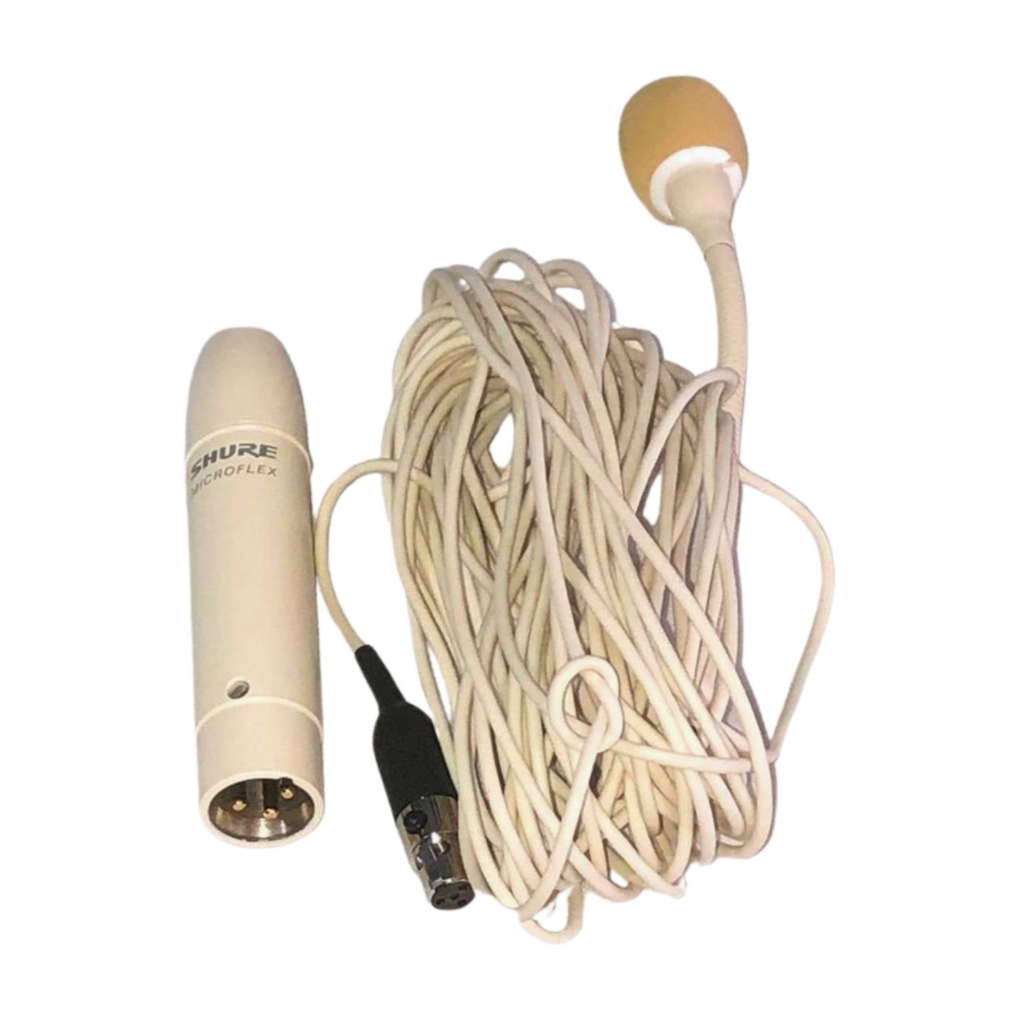 Shure MX202 Microflex Overhead Condenser Microphone 3-Pin XLR w/ XLR Adapter