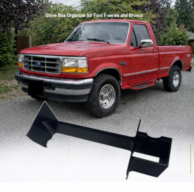 Glove Box Organizer OBS FORD 1992-1996 Ford F150/Bronco 1992-1997 F250/350