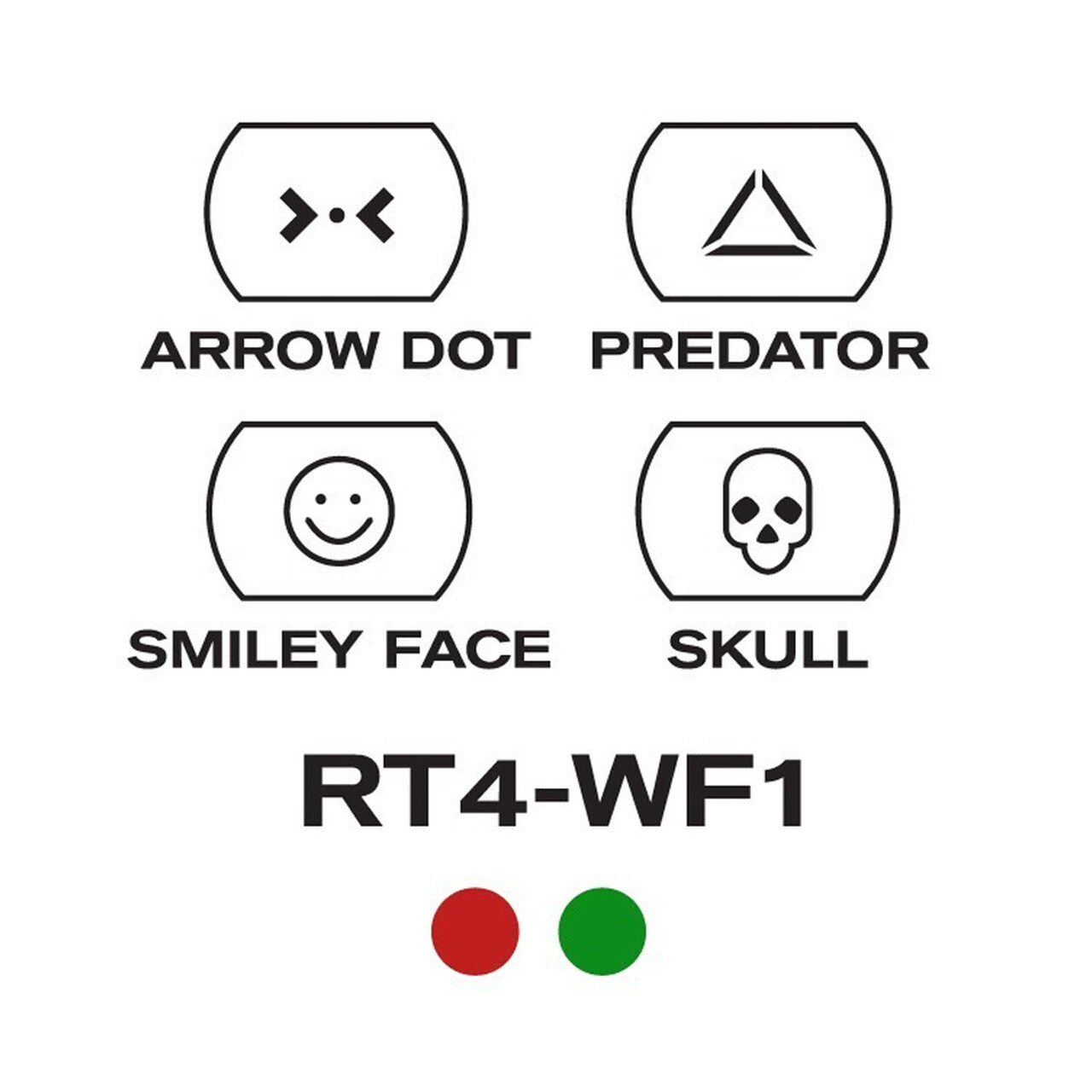 1X34MM DUAL ILL. W/4 DIFFERENT RETICLES/WARFARE EDITION