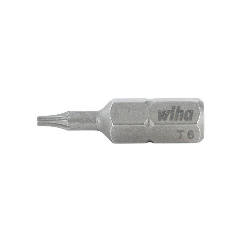 Wiha 71506 Standard Bit Torx T6 X 25Mm - 10 Pack