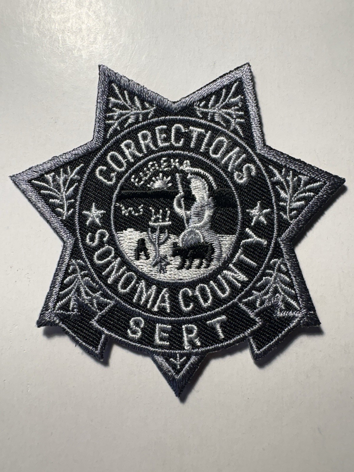 Sonoma County California Corrections SERT Patch ~ RARE