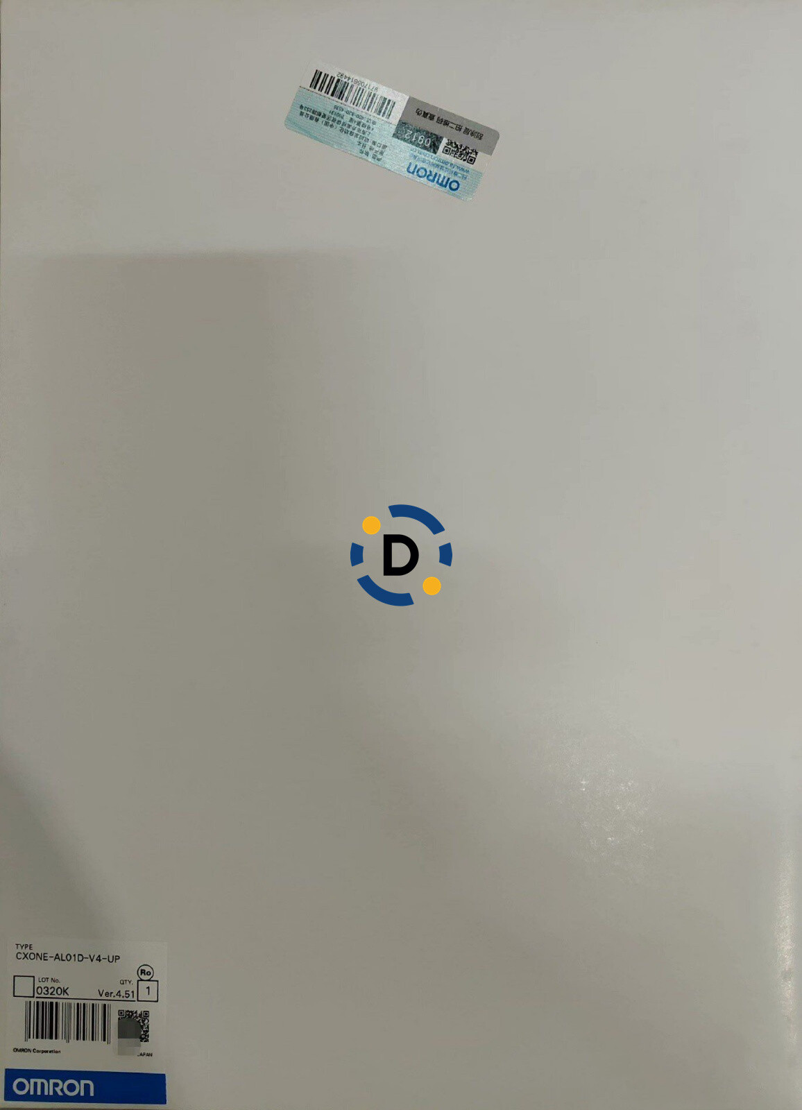 New OMRON CXONE-AL01D-V4-UP programming software
