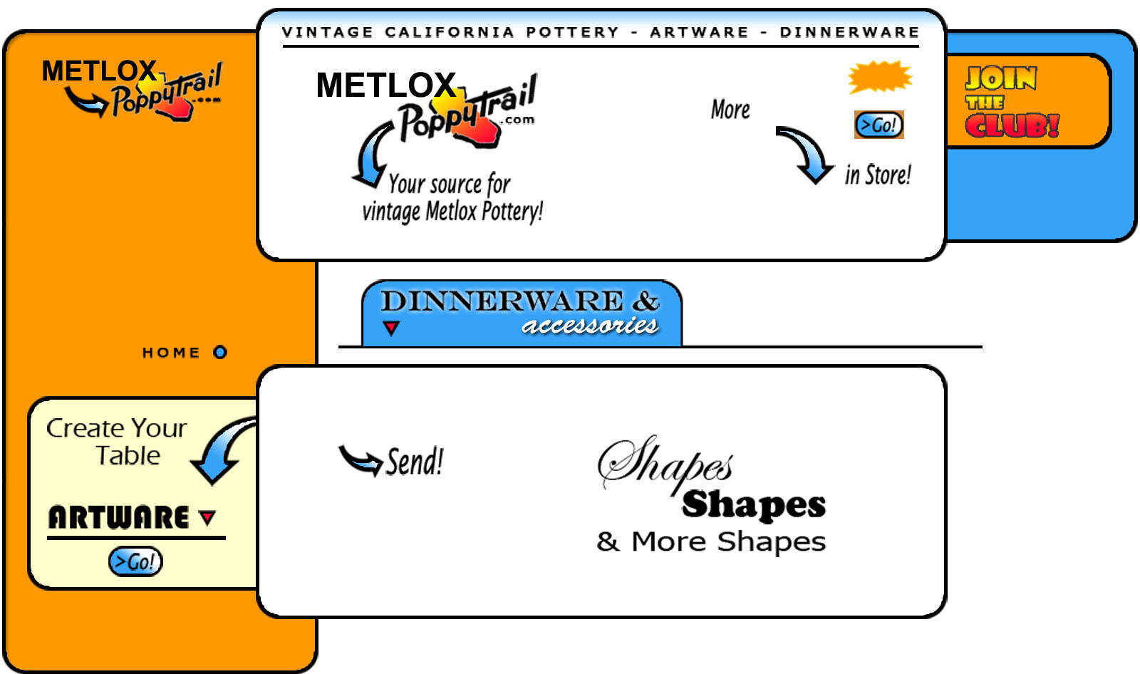 Metlox Poppytrail Pottery domain name metloxpoppytrail.com MCM California