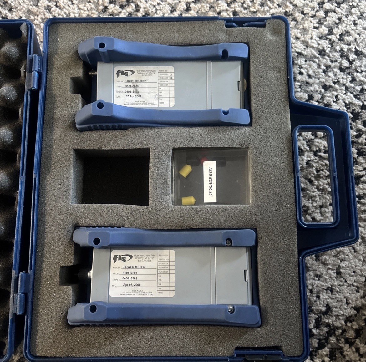 FIS 9058-0000 Light Source & F18513HR Power Meter Kit