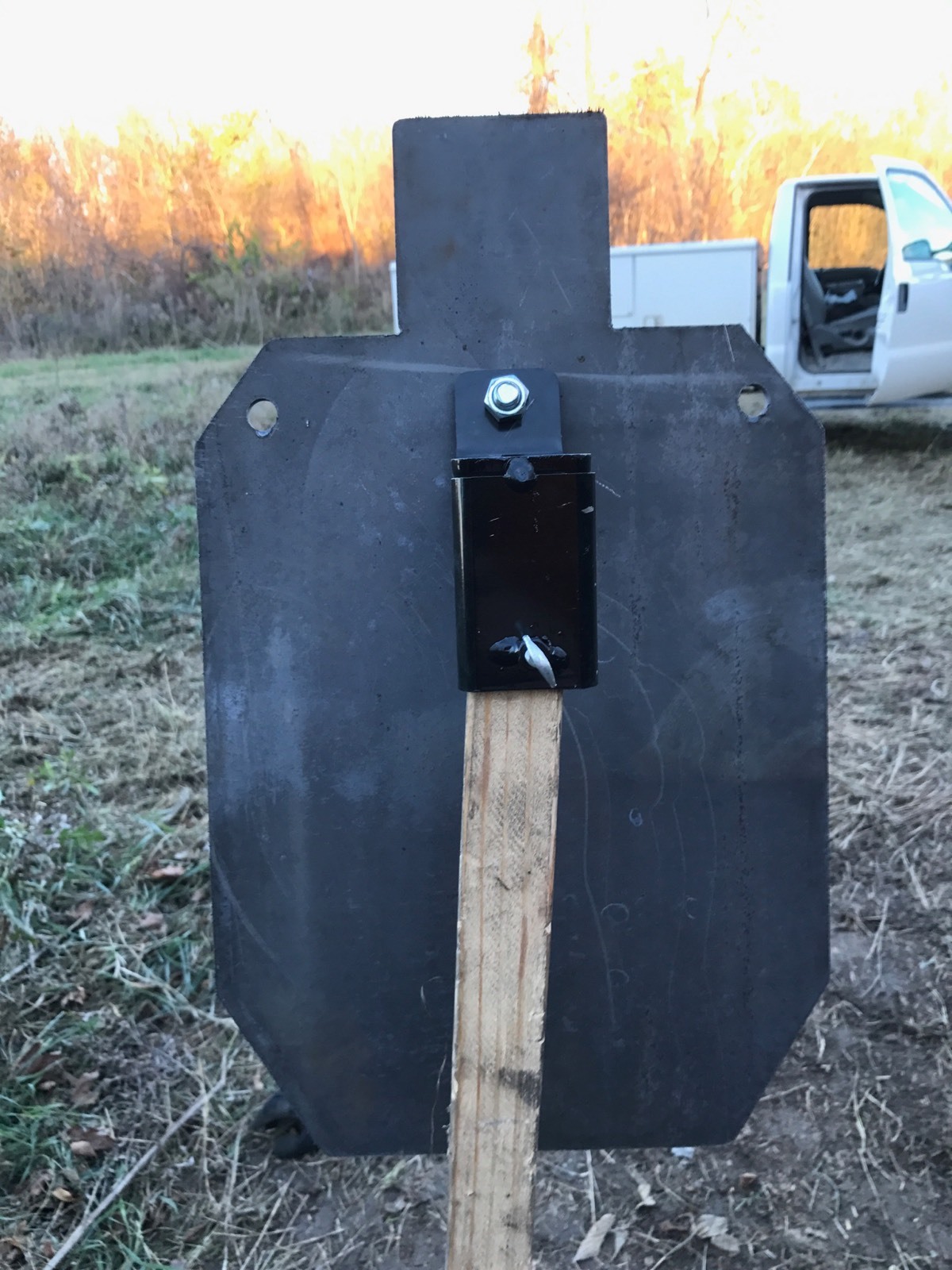 AR500 Steel 2x4 Hanger Shooting Target Mount Stand Holder