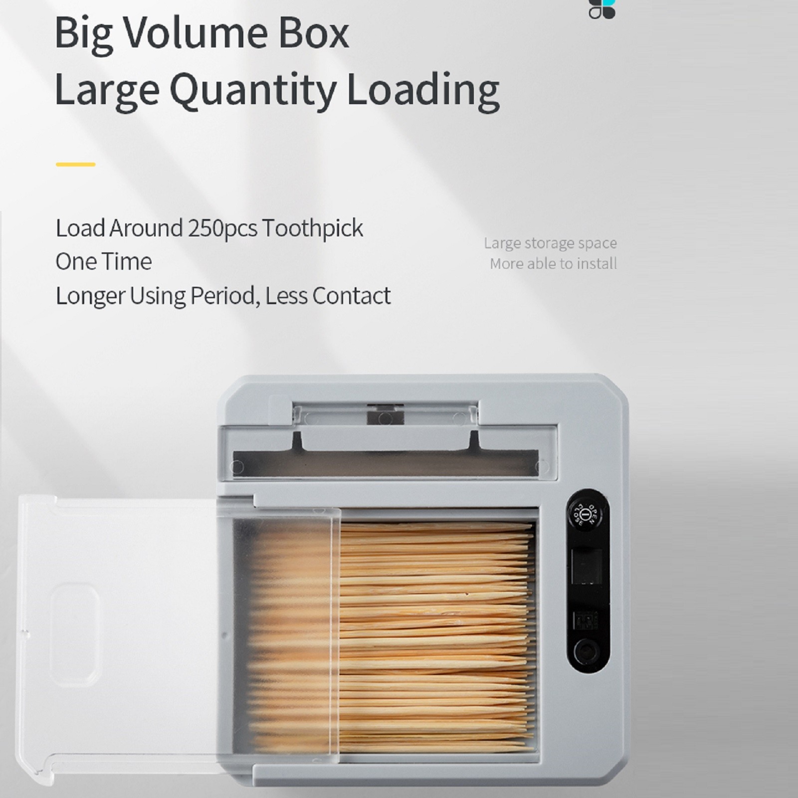 Smart Toothpick Dispenser Auto Infrared Induction Toothpick Smart Storage Box w