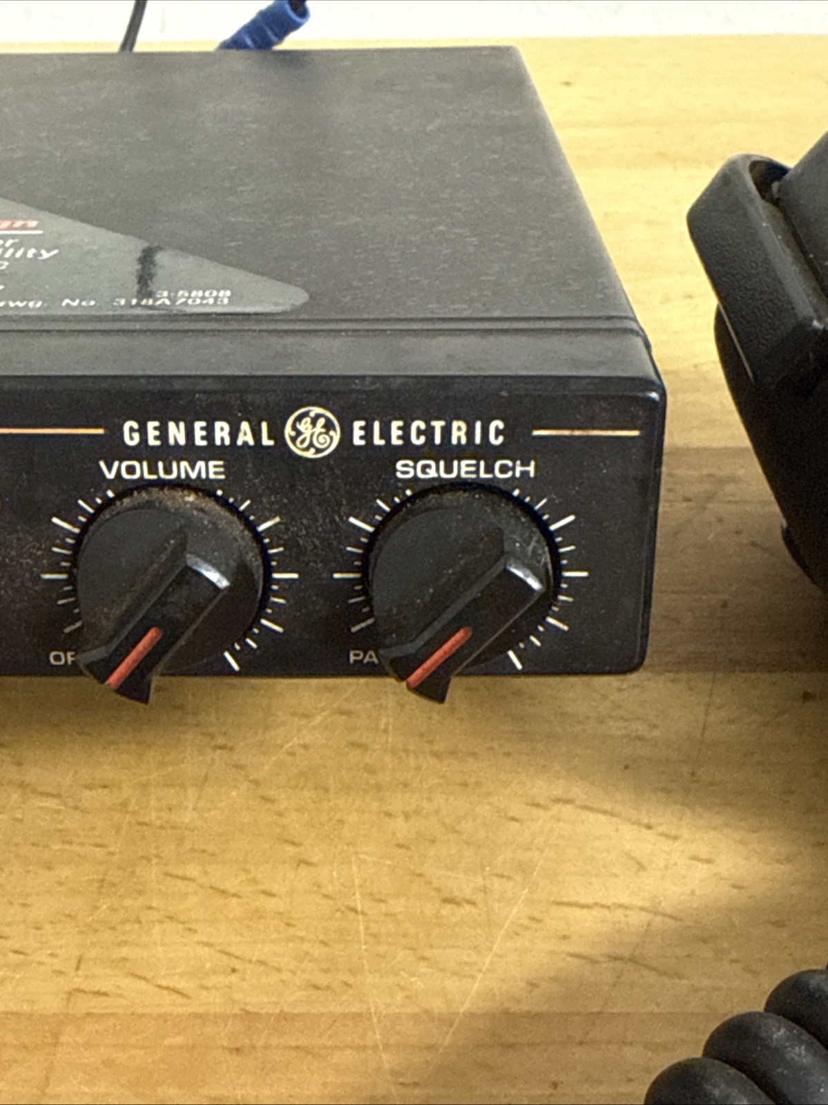 Vintage General Electric GE Model 3-58080A CB transceiver - UNTESTED