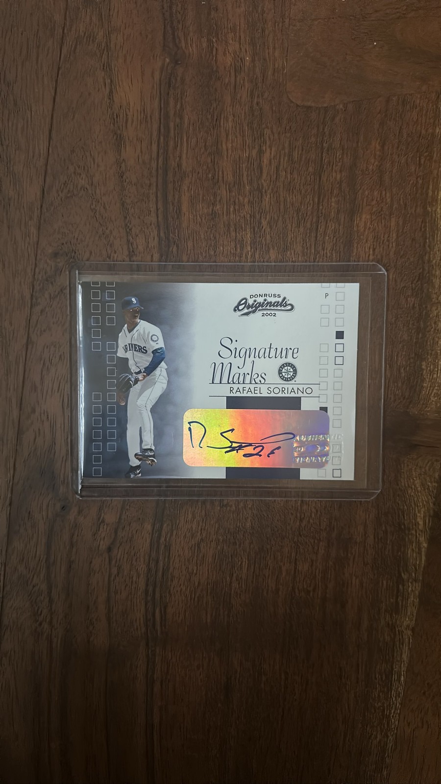 2002 Donruss Signatures Rafael Soriano Mariners AUTO /200