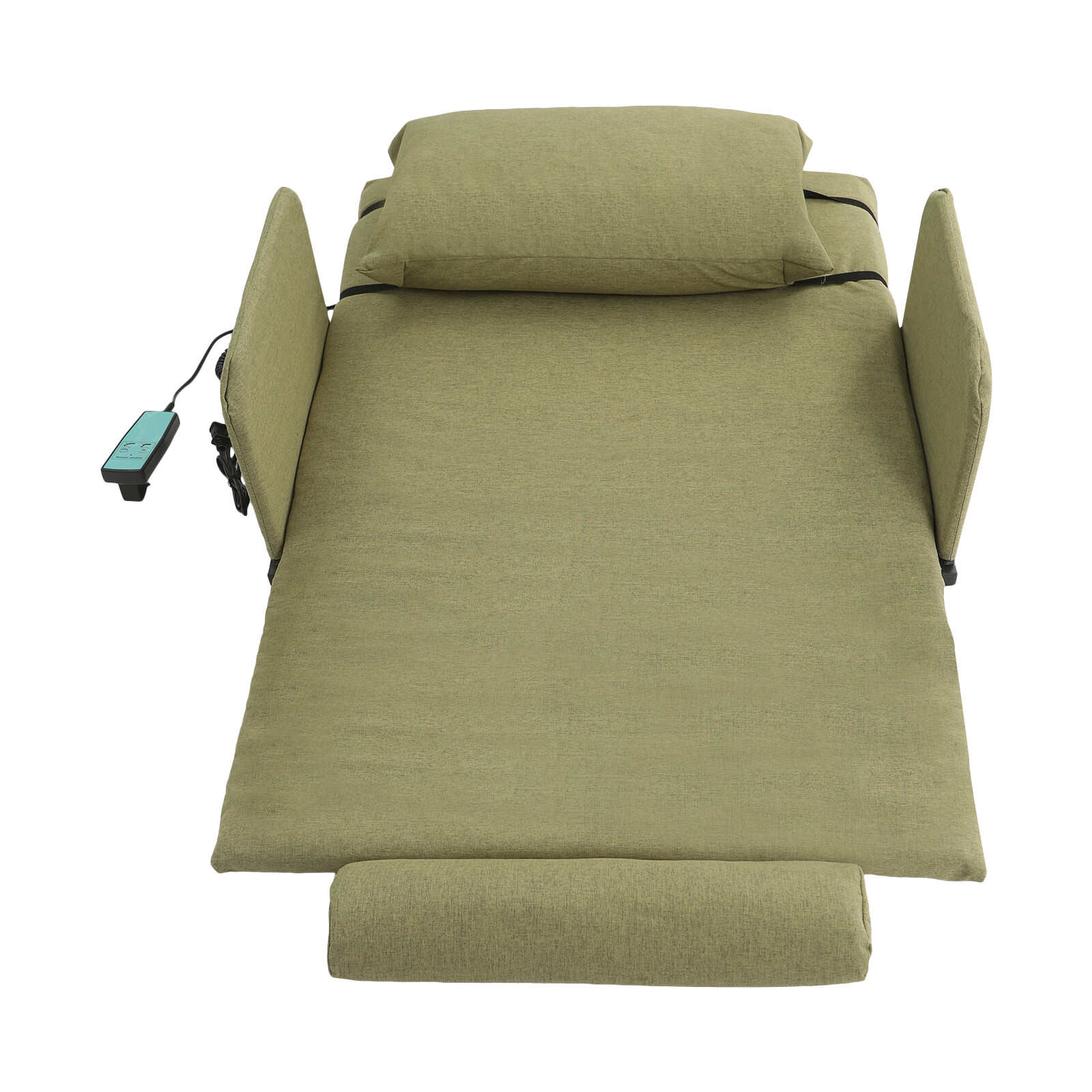 Green Electric Lifting Adjustable Bed Back Rest Electric Auxiliary Backrest, NEW