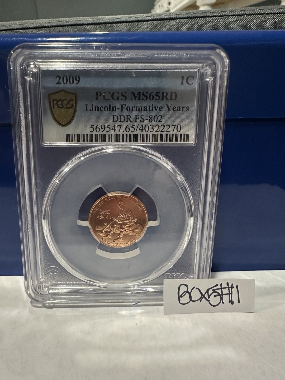 2009 PCGS MS65RD Lincoln-Formative Years DDR FS-801