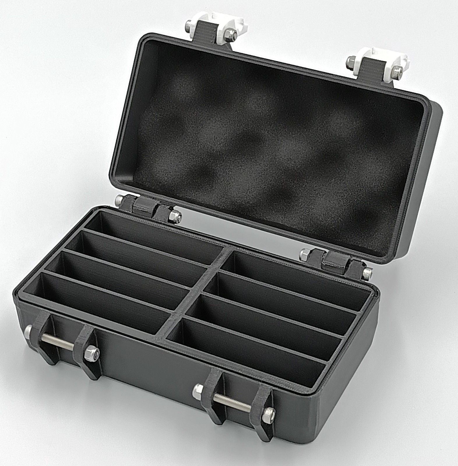 Rugged Protective Carrying Case for Mini DV Cassettes - Holds 12 Tapes